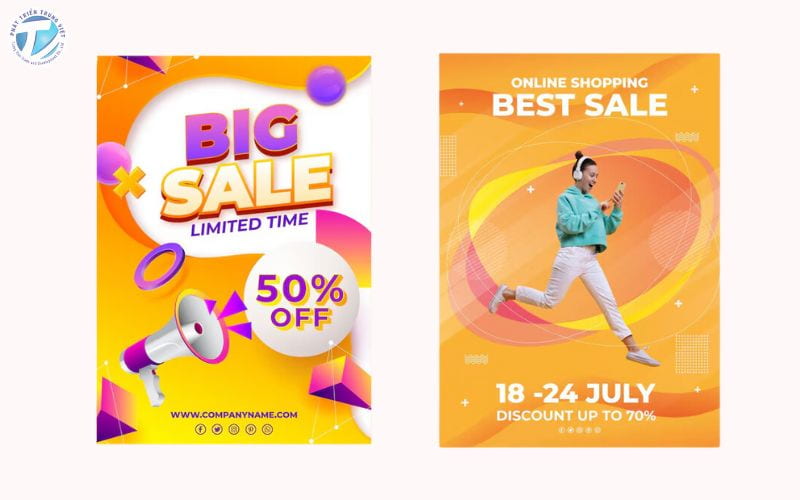 Lựa chọn kích thước và định dạng poster thích hợp